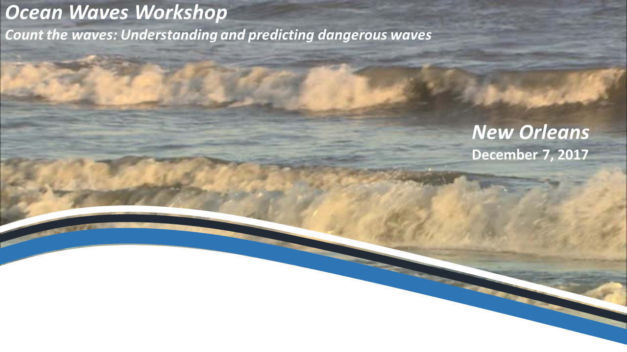 Ocean Waves Workshop 2017