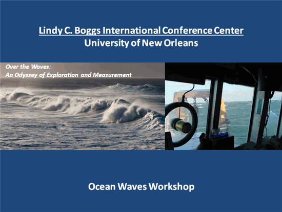 Ocean Waves Workshop 2013
